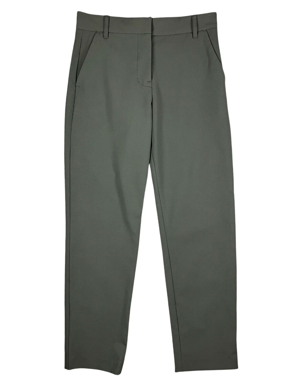 Velvet by Graham & Spencer High-Rise Pants Size 4 Green Office Career Business